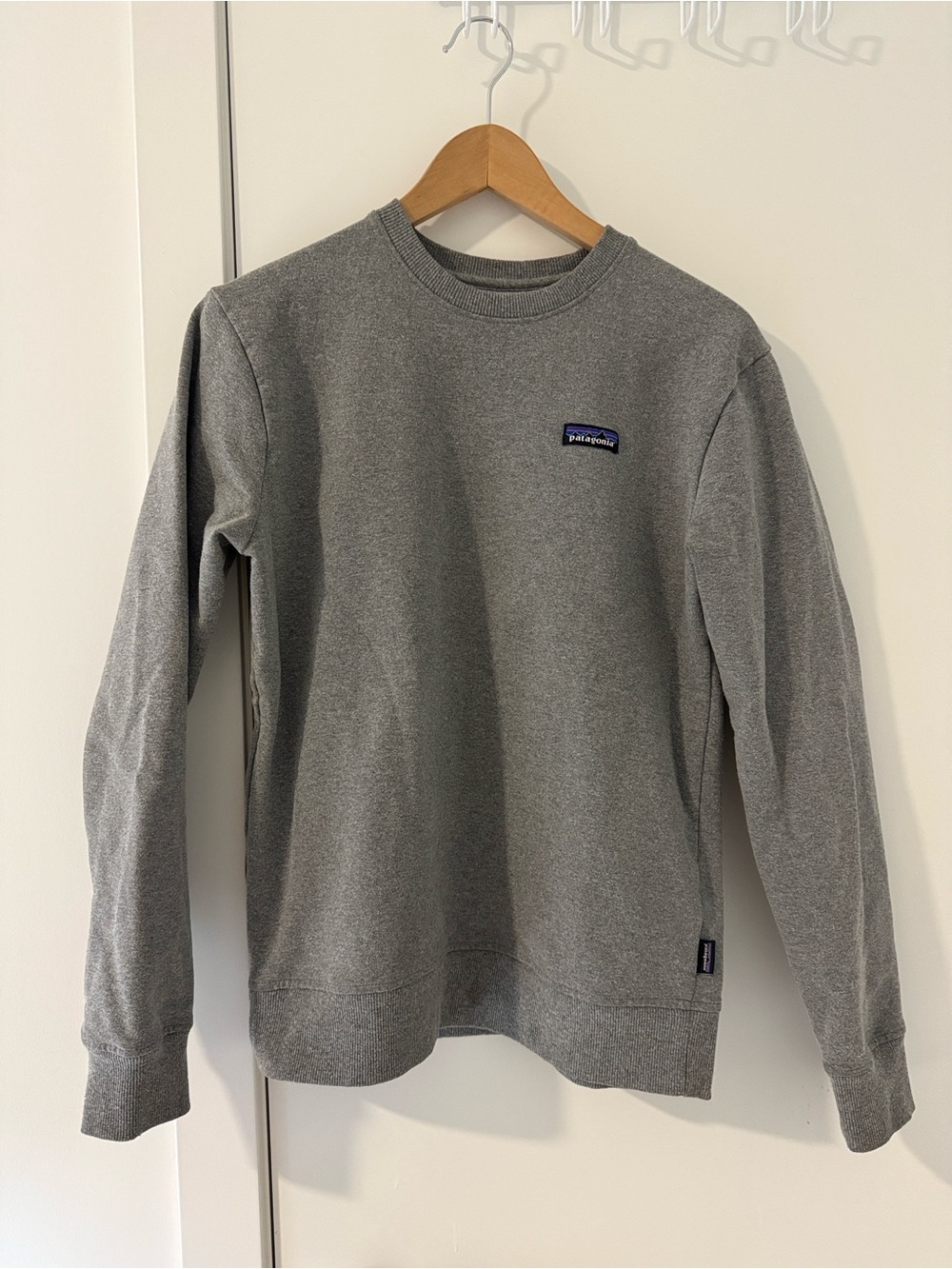 Patagonia Men's Size S Heather Gray Uprisal Crewneck Sweatshirt
